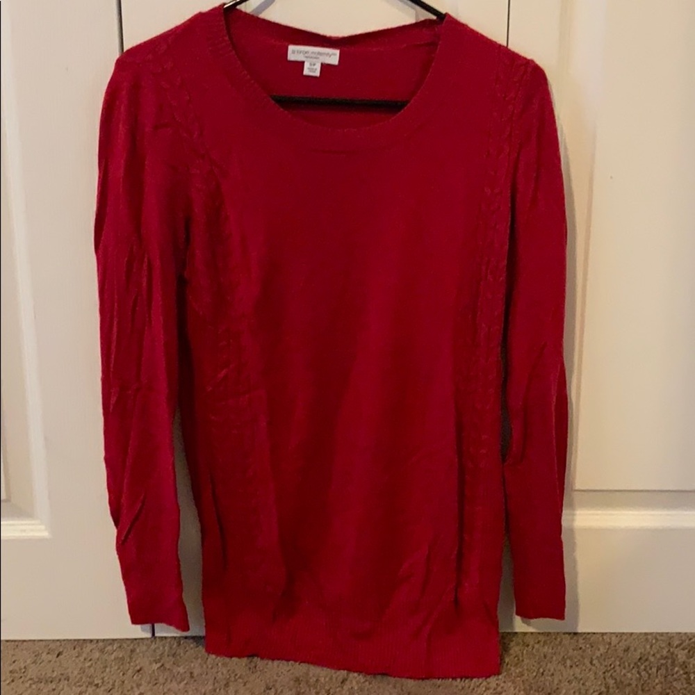 Maternity sweater